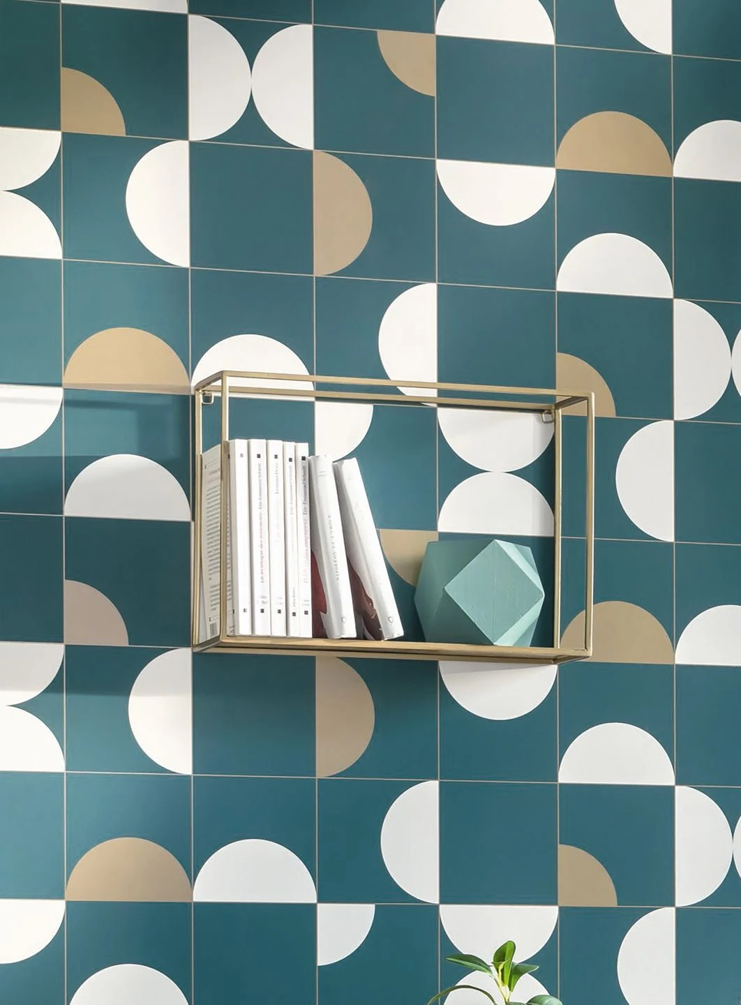 Tapete Kirana Ozeanblau 3 Tapete Kirana Ozeanblau