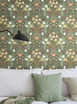 Tapete Kristina Olivgrün -Tapeten Verkäufe Kristina C 485233 2880x1440