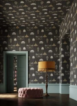 Tapete Lampshade Heaven Anthrazitgrau -Tapeten Verkäufe Lampshade Heaven B 431511 2880x1440