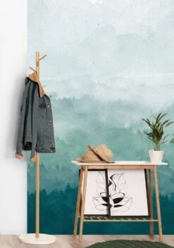 Wandbild Ligea Grüntöne