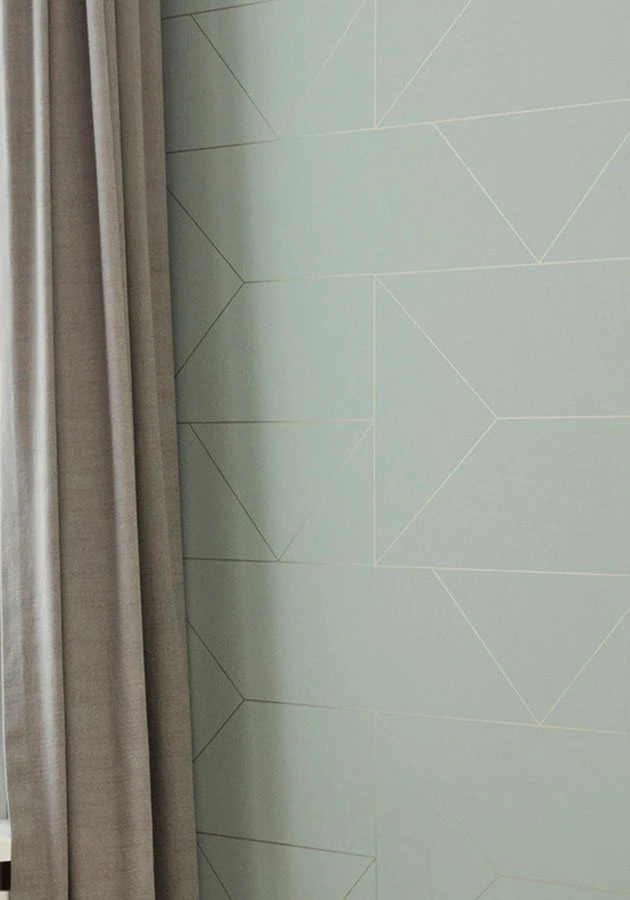 Ferm LIVING Tapete Lines Blasspastellgrün 3 Ferm LIVING Tapete Lines Blasspastellgrün