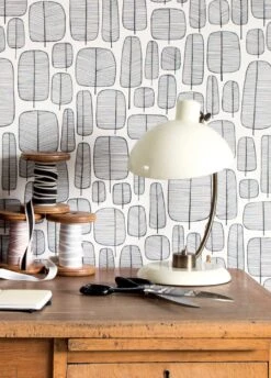 Tapete Little Trees Weiss -Tapeten Verkäufe Little Trees A 690102 2880x1440