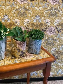 Tapete Lovisa Sandgelb