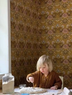 Tapete Lovisa Sandgelb -Tapeten Verkäufe Lovisa B 485074 2880x1440