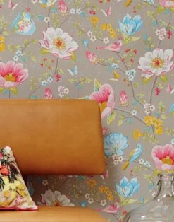 Tapete Luna Erikaviolett