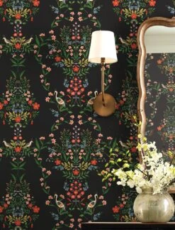 Tapete Luxembourg Schwarz