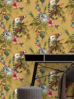 Tapete Madagascar Sandgelb -Tapeten Verkäufe Madagascar A 103015 2880x1440