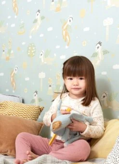 Tapete Magical Adventure Blassminttürkis -Tapeten Verkäufe Magical adventure B 389262 2880x1440