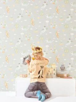 Tapete Magical Adventure Weissgrau -Tapeten Verkäufe Magical adventure C 389261 2880x1440