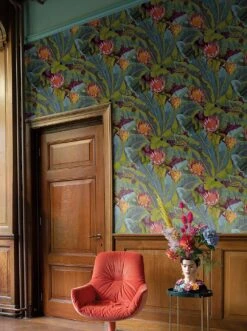 Tapete Martinique Türkisblau