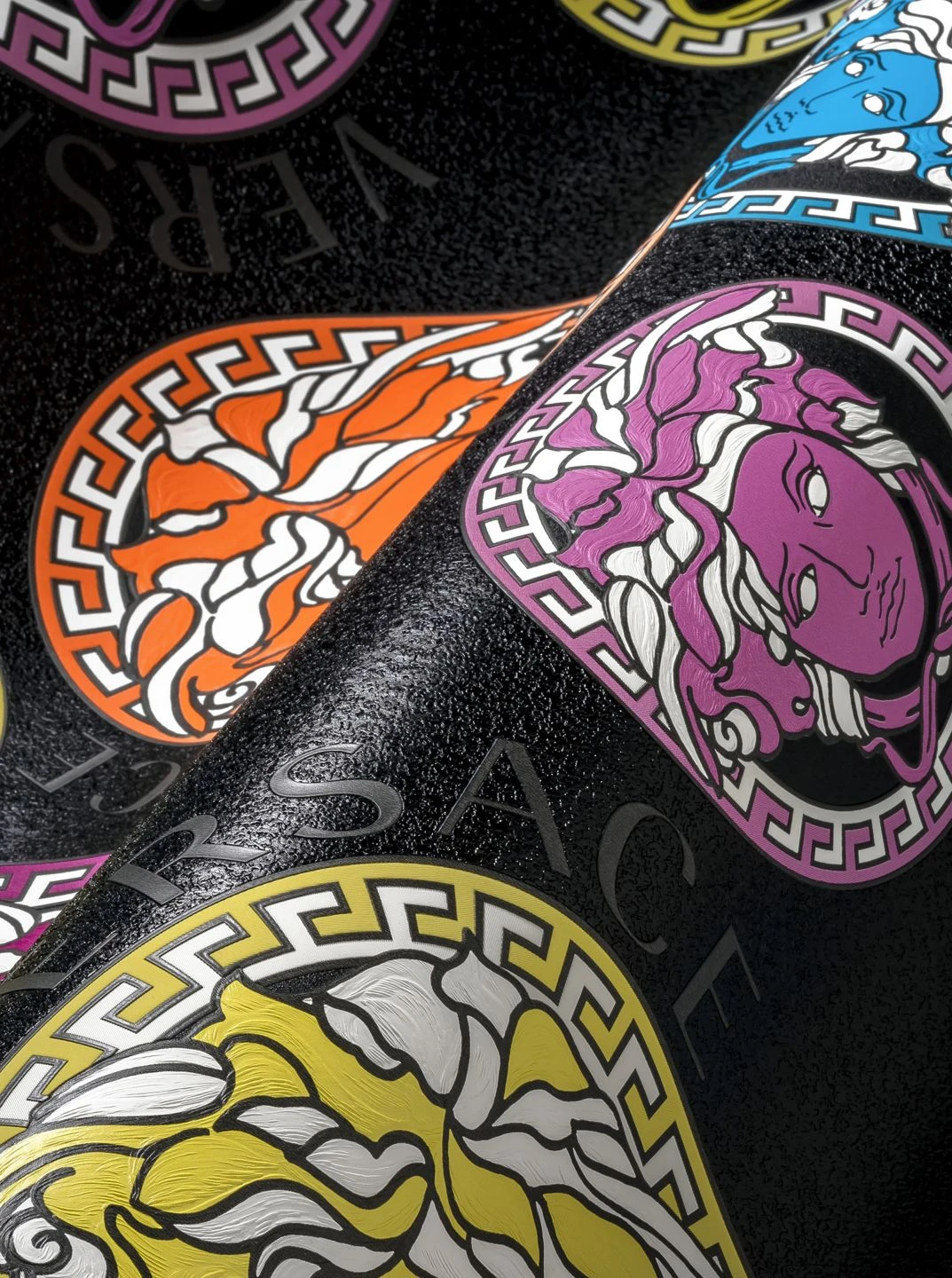 Versace Tapete Medusa Schwarz 6 Versace Tapete Medusa Schwarz - Image 4