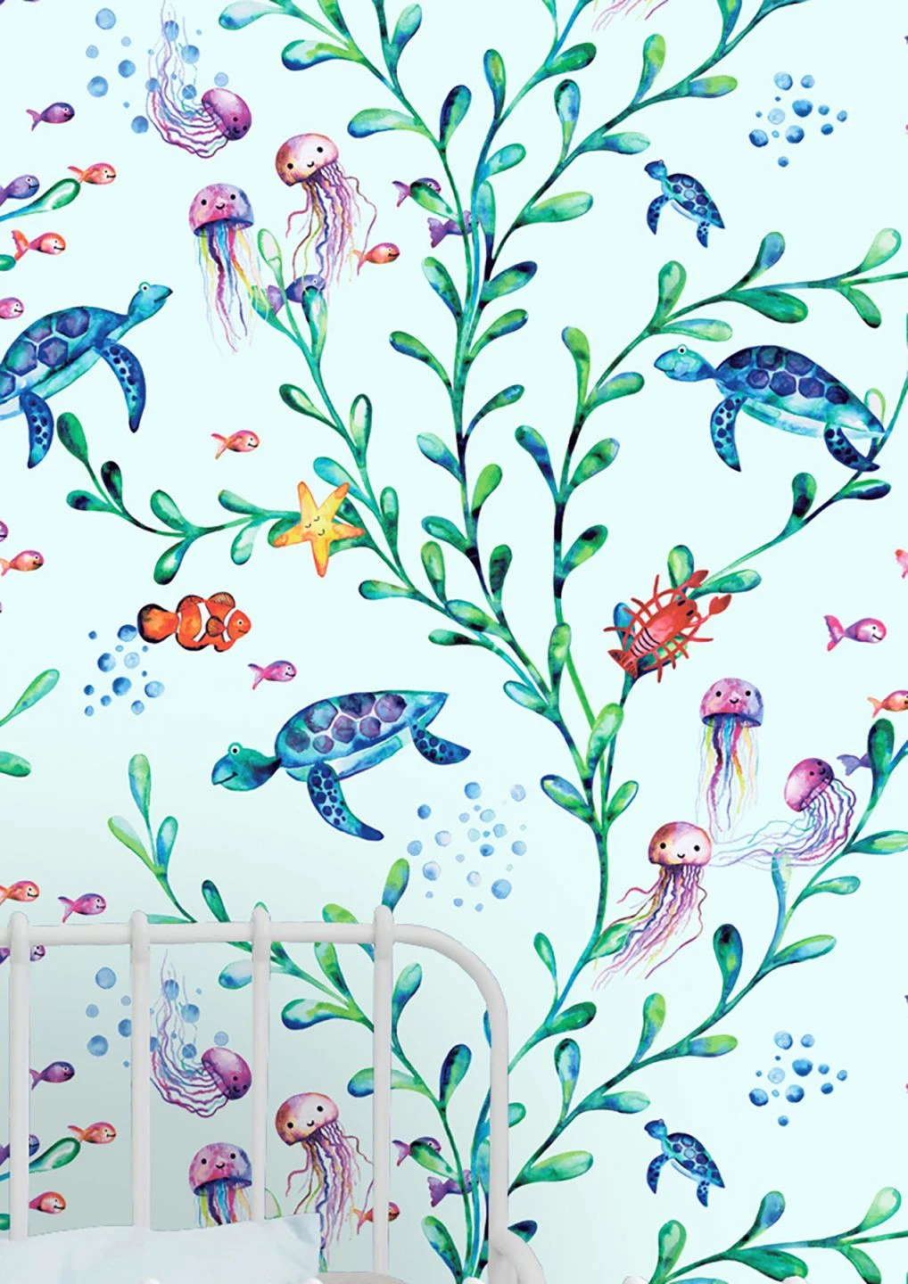 Tapete Miali Zartblau 3 Tapete Miali Zartblau