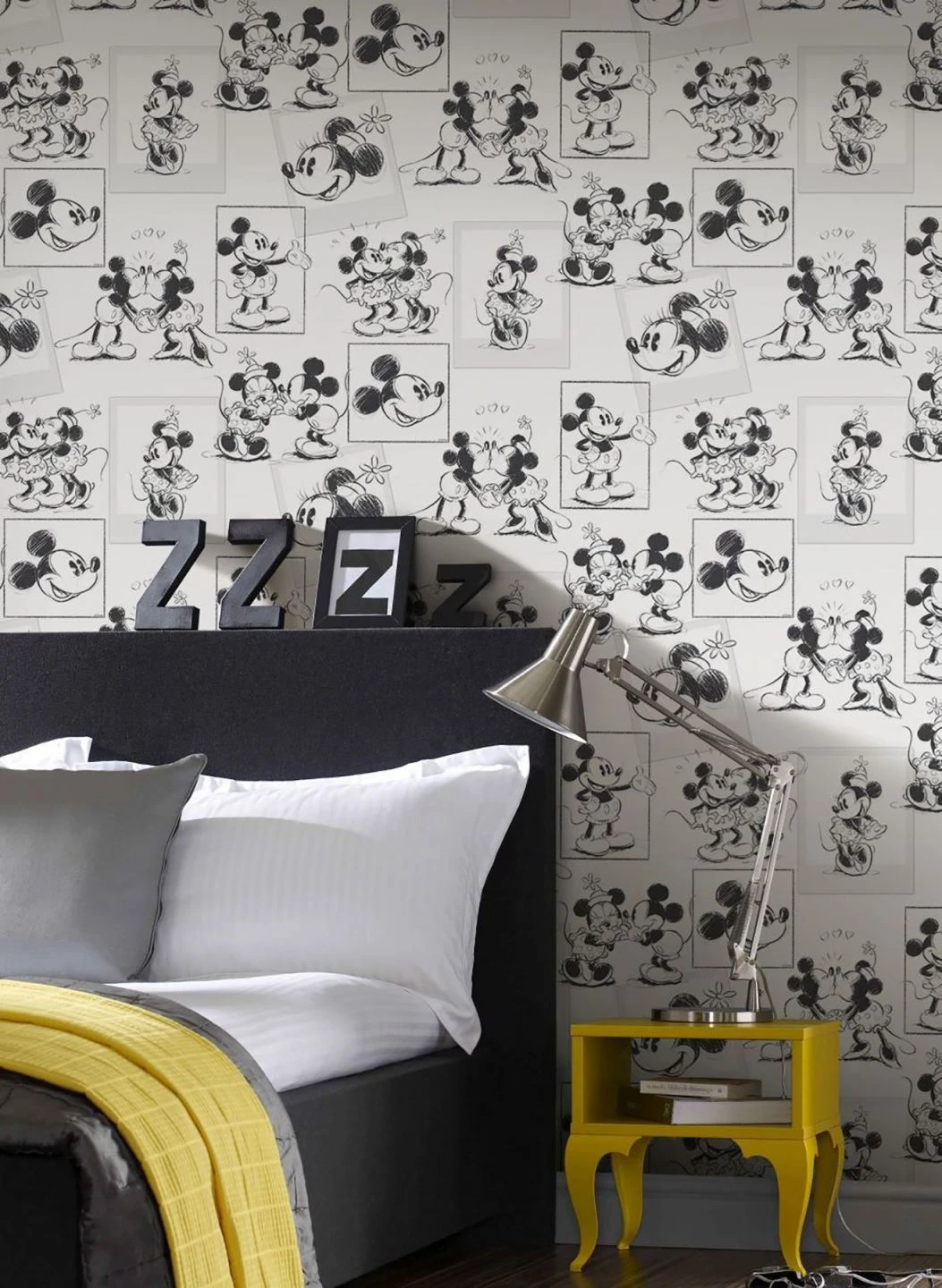 Tapete Mickey Sketches Weiss 5 Tapete Mickey Sketches Weiss - Image 3