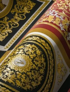 Versace Tapete Minerva Rot -Tapeten Verkäufe Minerva A 410981 2880x1440