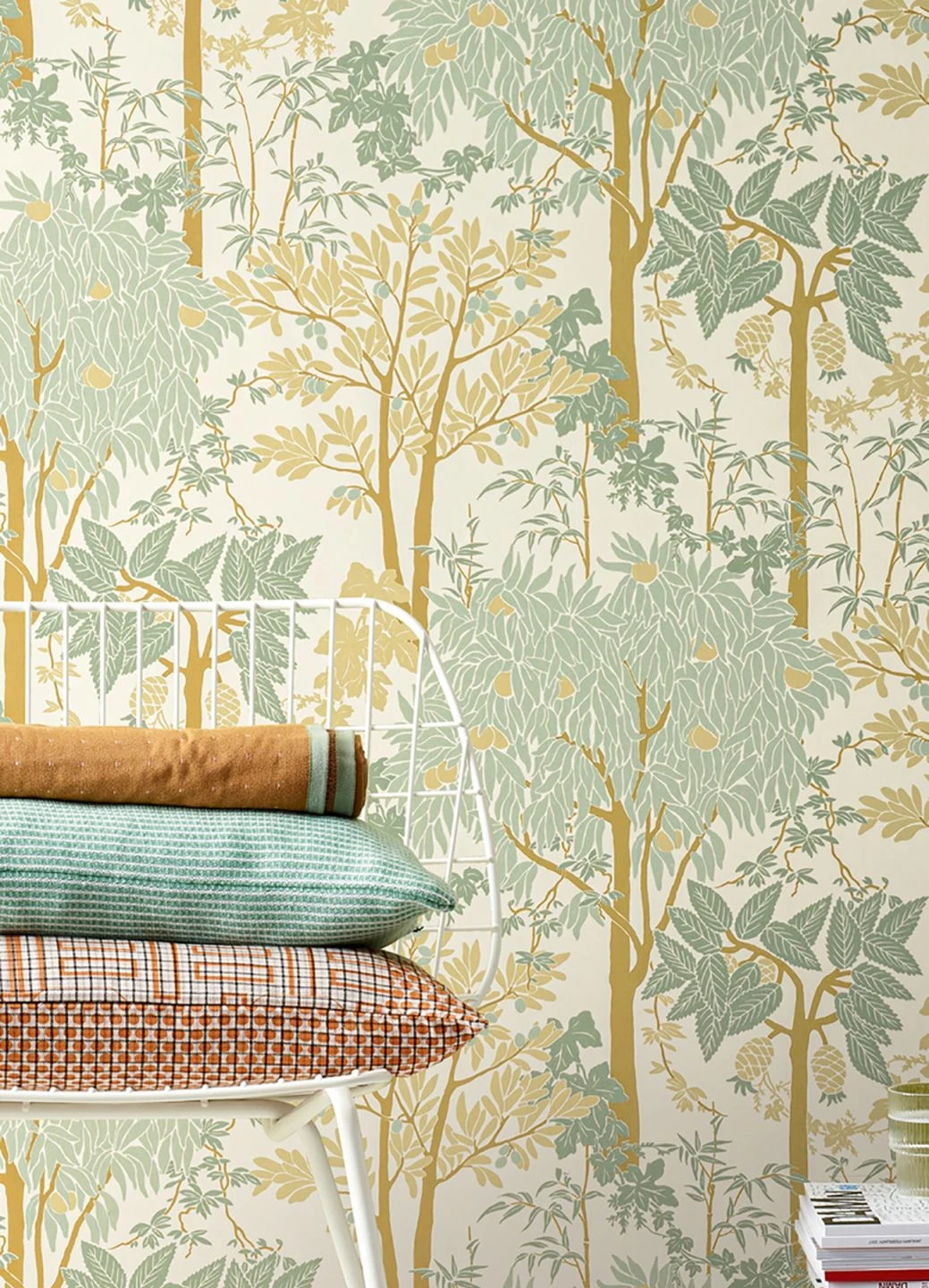 Tapete Mirabelle Pastellgrün 3 Tapete Mirabelle Pastellgrün