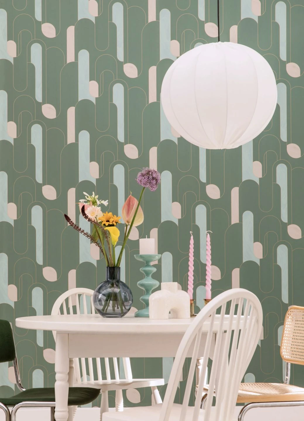 Tapete Morosi Kieferngrün 7 Tapete Morosi Kieferngrün - Image 5