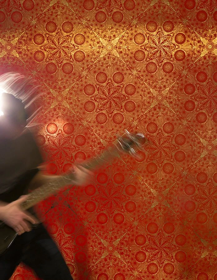 Tapete Musical Mandala Orientrot 3 Tapete Musical Mandala Orientrot