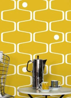 Tapete Nirvanus Gelb
