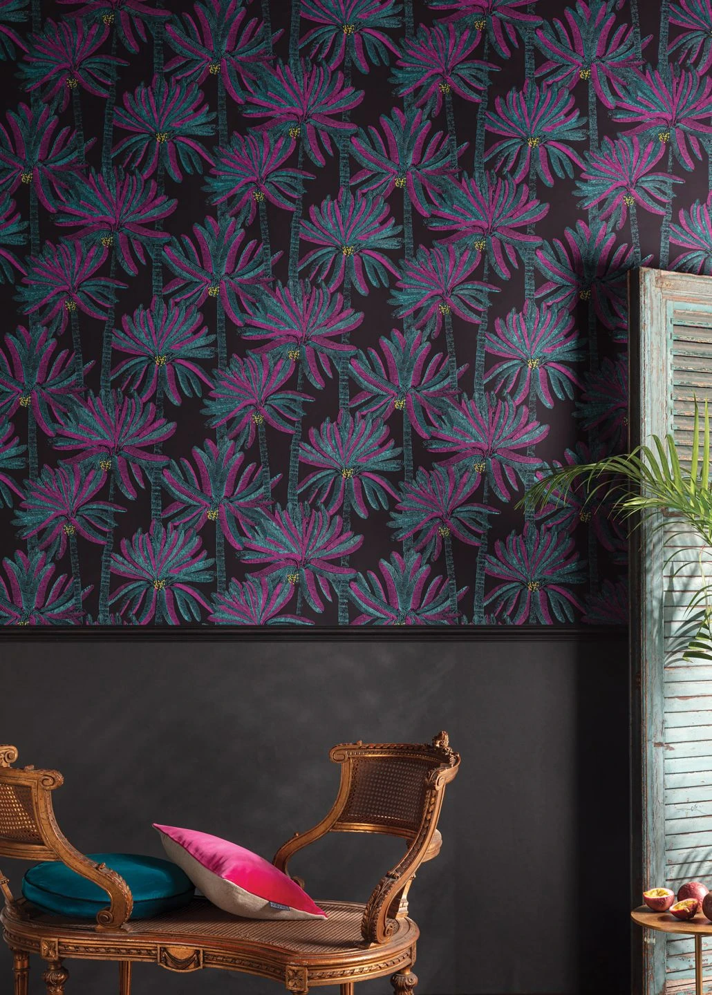 Tapete Palm Springs Violett 6 Tapete Palm Springs Violett – Bild 4