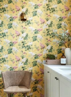 Tapete Colbert Hellgelb -Tapeten Verkäufe Paloma B 462961 2880x1440