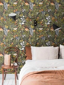 Tapete Pavonia Grüngrau -Tapeten Verkäufe Pavonia K 485151 2880x1440