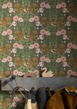 Tapete Pihla Kieferngrün -Tapeten Verkäufe Pihla B 485331 2880x1440