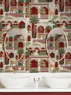 Tapete Plantasia Rot -Tapeten Verkäufe Plantasia A 431811 2880x1440