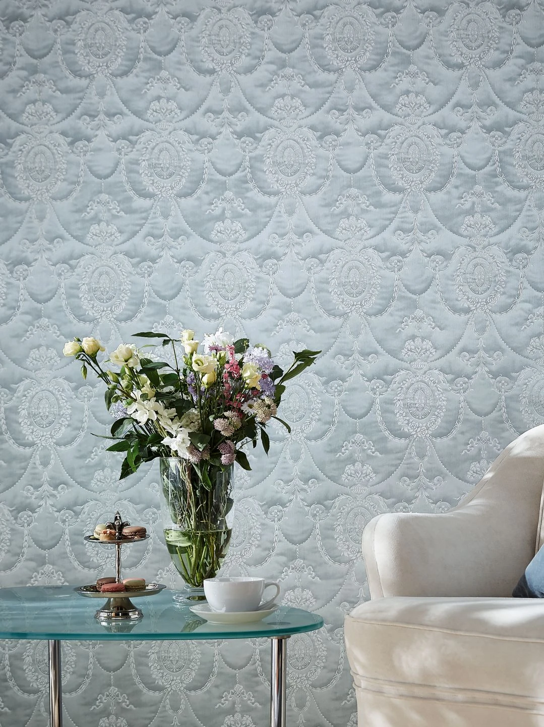 Tapete Rabia Hellgrau 6 Tapete Rabia Hellgrau - Image 4