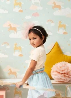 Tapete Rainbow Treasures Weissgrün -Tapeten Verkäufe Rainbow treasures C 389302 2880x1440