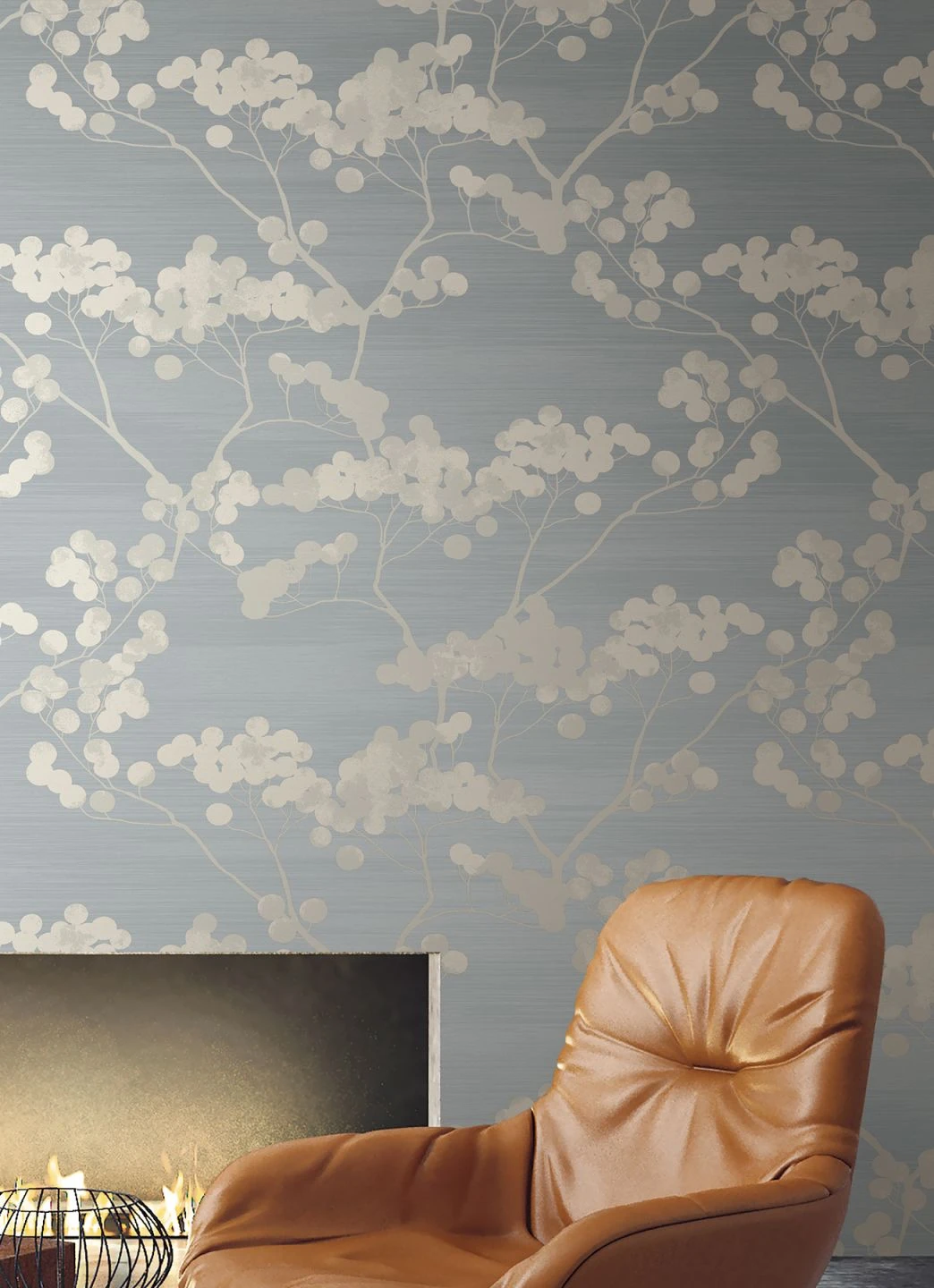 Tapete Rajapur Perlhellgrau 3 Tapete Rajapur Perlhellgrau