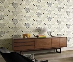 Tapete Romana Hellgraubeige -Tapeten Verkäufe Romana B 610301 2880x1440