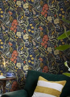 Tapete Rosanna Dunkelblau -Tapeten Verkäufe Rosanna A 485281 2880x1440