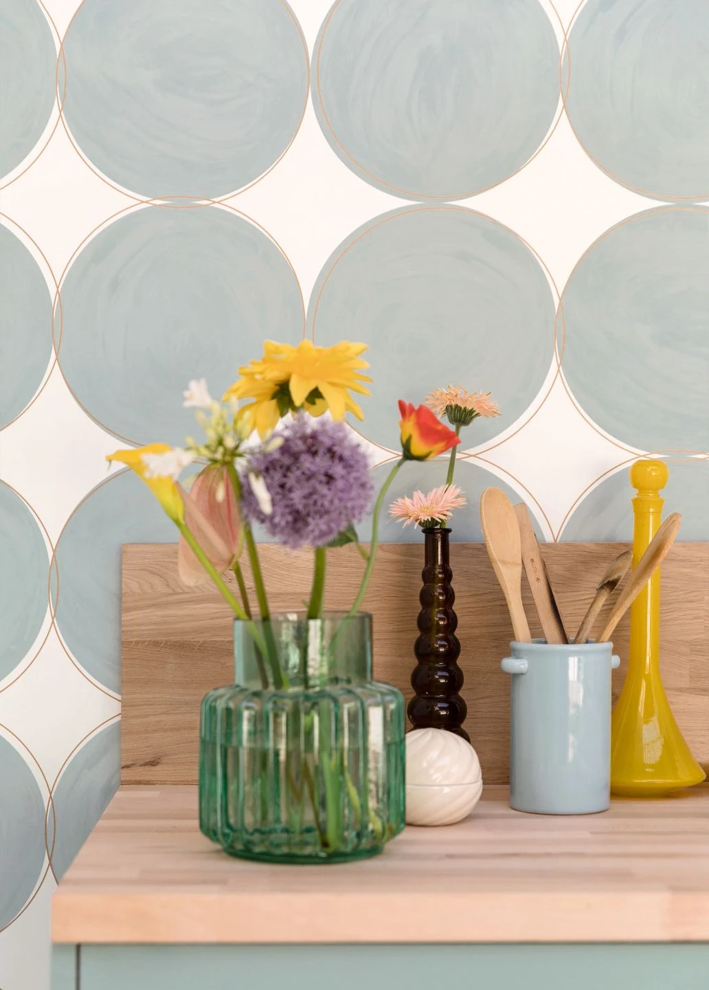 Tapete Rowan Minttürkis 3 Tapete Rowan Minttürkis