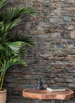 Wandbild Rustic Stones Anthrazitgrau