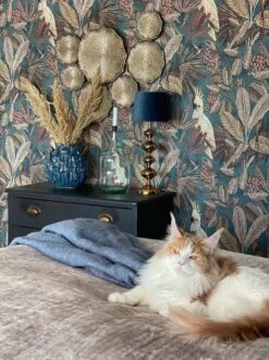 Tapete Sahra Blaugrün -Tapeten Verkäufe Sahra Y 451473 2880x1440