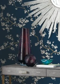 Tapete Sakura Grünblau -Tapeten Verkäufe Sakura C 790233 2880x1440