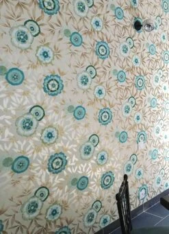 Tapete Sefina Türkisblau -Tapeten Verkäufe Sefina P 462701 2880x1440