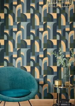 Tapete Seizo Blaugrau -Tapeten Verkäufe Seizo B 864371 2880x1440