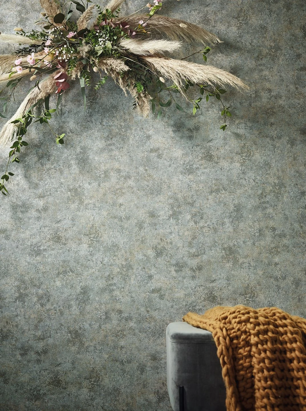 Tapete Shabby Stucco Grautöne 6 Tapete Shabby Stucco Grautöne - Image 4