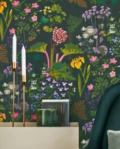 Tapete Singa Schwarzgrau