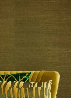 Tapete Sisal On Roll 04 Olivgrün
