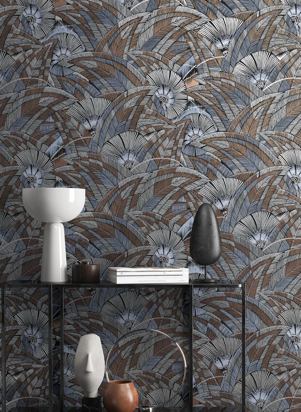 Tapete Siskara Taubenblau 6 Tapete Siskara Taubenblau - Image 4