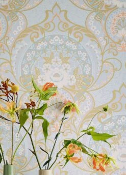 Tapete Sofia Hellblau -Tapeten Verkäufe Sofia A 822065 2880x1440