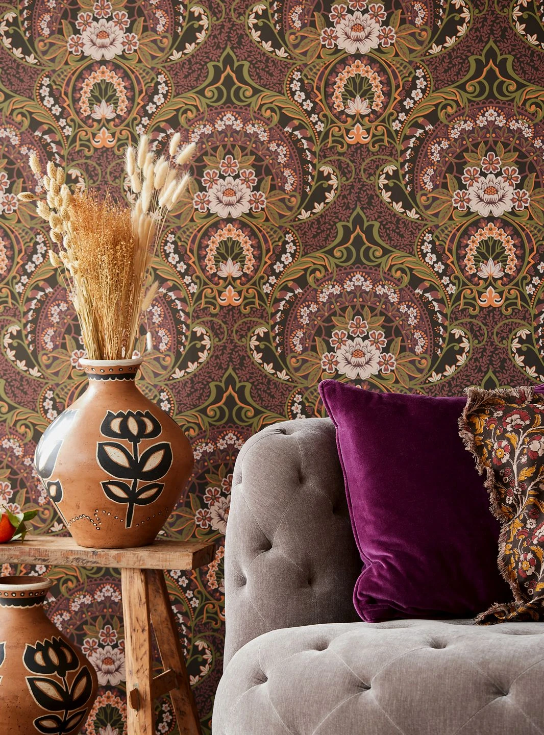 Tapete Sofia Mahagonibraun 6 Tapete Sofia Mahagonibraun - Image 4