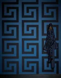 Versace Tapete Solea Blau 11 Versace Tapete Solea Blau -Tapeten Verkäufe Solea C 410475 2880x1440