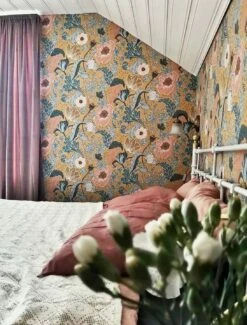 Tapete Soria Ockergelb -Tapeten Verkäufe Soria K 485002 2880x1440