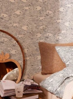 Ferm LIVING Tapete Stream Anthrazit 11 Ferm LIVING Tapete Stream Anthrazit -Tapeten Verkäufe Stream C 420291 2880x1440