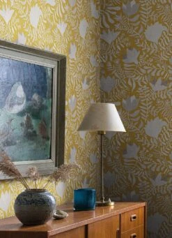 Tapete Sukumala Ockergelb -Tapeten Verkäufe Sukumala B 485161 2880x1440