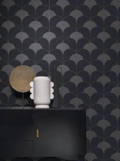 Tapete Sumba Anthrazit Schimmer -Tapeten Verkäufe Sumba B 864661 2880x1440