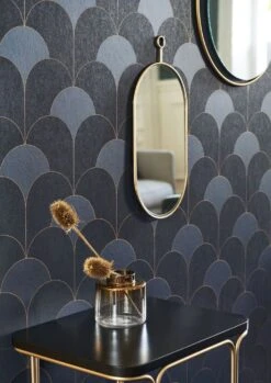 Tapete Sumba Graublau -Tapeten Verkäufe Sumba B 864663 2880x1440